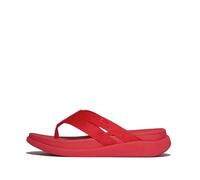 Fitflop Damen F-Mode Go Webbing Flatform Strappy Flip-Flops Flipflop, rot, 37 EU