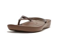 Zehentrenner FitFlop IQushion Ergonomic Flipflop Bronze-Schuhgröße 38