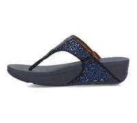 Fitflop Damen LULU Crystal Toe-Post Sandalen, Midnight Navy, 43 EU