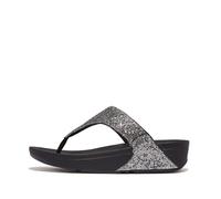 Fitflop Women's Lulu Glitterball Toe-Post Sandals, silber, 40 EU