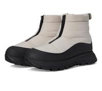 Fitflop Women's Neo-d-hyker W/Proof Zip-Front Padded Outdoor Boots Ankle, Clay Grey Black, 36 EU