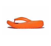 Fitflop Damen Relieff Recovery Toe-Post Sandale, Orange, 37 EU Weit