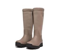 Fitflop Wonderwelly Atb Damen-Regenstiefel, Fleecefutter, Roll-Down-Regenstiefel, Minky Grey, 43 EU