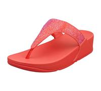 Fitflop Zehentrenner LULU CRYSTAL TOE POST EC5 rosy coral, Größe:42 EU