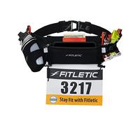 Fitletic HD12 Trinkgürtel Unisex Erwachsene, schwarz, 360 ml