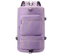 Fitness Tasche für Damen, Herren Turnbeutel, Leichte Gym Carryall, Multi-Fach Gym Bag, Wasserdichte Gym Duffel, Workout Bag mit Belüftung, Stilvolle Gym Tote Bag, Workout Bag für Reisen, lavendel,