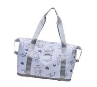 Fitness-Tasche mit großer Kapazität, Trocken- und Nass-Trennung, Reisegepäck, erweiterbar, Sport, Übernachtung, Wochenender, Cartoon, Fitnessstudio, große Kapazität, Reisen, Training, erweiterbar