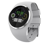 Fitness Tracker, grau, mit rundem Farbdisplay