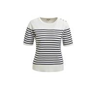 FITTED 1/2 SLEEVE PULLOVER WITH BUT XL