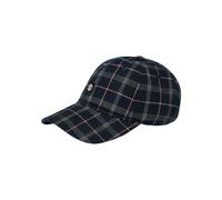 Fitted Cap ELEMENT "Icon Dad Check", Herren, blau (tartan blau), Obermaterial: 60% Walkfrottier, 40% Walkfrottier;, Caps (14851020-0) tartan blau