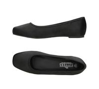 Fitters Damen Ballerinas Leni in Black, modische Schuhe in Übergröße, Bequeme Ballerina, Große Damenschuhe/Damenschuhe in Übergröße, Leni Black PU 46