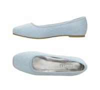 Fitters Damen Ballerinas Leni in Jeans Combi, modische Schuhe in Übergröße, Bequeme Ballerina, Große Damenschuhe/Damenschuhe in Übergröße, Leni Jeans Combi 43