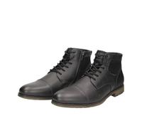 Fitters Herren Stiefel Noa in Farbe Black PU, Herrenschuhe in Übergröße - große Herrenschuhe, Noa 53 EU Black PU