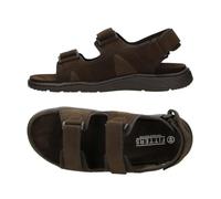 Fitters Herrensandale FRITZ in Dunkelbraun, moderne Dandale in Übergröße, Bequeme Sandale, Große Herrenschuhe/Herrenschuhe in Übergröße, FRITZ in Darkbrown 52