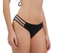 FITTOO Damen Bikinihose Ruched Bikini Hose Cheeky Badehose Seitenriemen Bikini Slip für für Strand & Urlaub