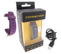 Fittracker Sportuhr Smartwatch Armband Pulsuhr Fitness Uhr Aktivitäts-Tracker LILA