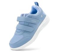 FitVille Breite Damenschuhe mit Klettverschluss weite h Senioren Gesundheitsschuhe für Problemfüße 395 EU Weit Blau