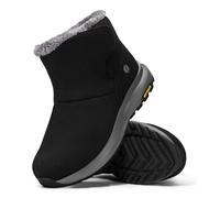 FitVille Extra Weit Winterschuhe Herren Winterstiefel Warm Gefüttert Kurzschaft Stiefel Bequem Rutschfeste Winter Outdoor Boots