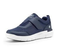 FitVille Schuhe Herren breit StrapEase V4 Fitness Sneaker Outdoor Reha-Schuh mit Klettverschluss weite 15 2e Blau