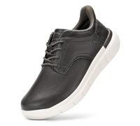 FitVille Slip on Schuhe Herren Extra Weit Kunstleder Schuhe Bequem Loafers rutschfest Freizeitschuhe Leichte Lässige Business Walkingschuhe Halbschuhe Moccasins für Breite Füße