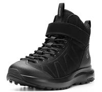 FitVille Winterstiefel Herren Extra Weit Winterschuhe mit Klettverschluss Rutschfeste Stiefel Bequeme Schneestiefel Warme Outdoor Boots Schwarz 41 EU X-Weit