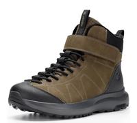 FitVille Winterstiefel Herren Extra Weit Winterschuhe mit Klettverschluss Rutschfeste Stiefel Bequeme Schneestiefel Warme Outdoor Boots Hellbraun 44.5 EU X-Weit