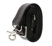 FITYLE F Taschenzubehör Damen Einstellbar Taschenbügel Taschenhenkel Taschengriffe Schultergurt Schulterriemen Tragegurt, Schwarz