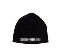 Five Finger Death Punch - And Justice... Logo - Beanie - Schwarz - Onesize - 100% Baumwolle Schwarz Onesize