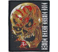Five Finger Death Punch - FIVE FINGER DEATH PUNCH PATCH AUFNÄHER # 7 AND JUSTICE FOR NONE 10x8cm