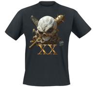 Five Finger Death Punch Golden Horde XX T-Shirt schwarz in M