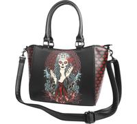 Five Finger Death Punch Lady Muerta Handtasche schwarz rot