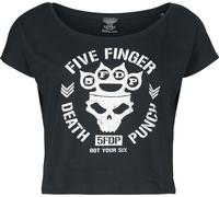 Five Finger Death Punch Logo T-Shirt schwarz in L