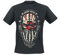 Five Finger Death Punch Psychonaut T-Shirt schwarz in XXL