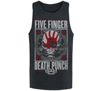 Five Finger Death Punch Punchagram Tank-Top schwarz in L