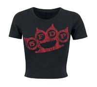 Five Finger Death Punch Red Nuckles Distressed Frauen T-Shirt schwarz L