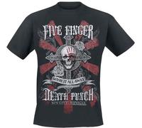 Five Finger Death Punch Wicked Männer T-Shirt schwarz 4XL