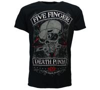 Five Finger Death Punch Wicked T-Shirt Schwarz - Offizielles Merchandise | Popmerch.com L Schwarz