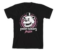 Five Nights at Freddy's Kurzarm-T-Shirt für Mädchen, Schwarz, XL