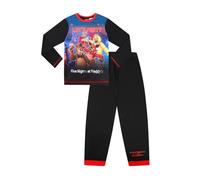 FIVE NIGHTS AT FREDDY'S Langes Pyjama-Set, Schwarz , 8-9 Jahre