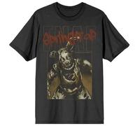 Five Nights at Freddy's Springtrap Freddy Herren-T-Shirt, Rundhalsausschnitt, kurzärmelig, Anthrazit, Five Nights Springtrap Freddy, Klein