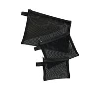 FIXOSHEE 3stücke Netzbeutel Tragbar Kosmetiknetzbeutel Reise-kulturbeutel Kosmetiktaschen-Organizer für Kosmetikartikel Toilettenartikel Lippenstift Ladekabel Kopfhörer Speicherkarten