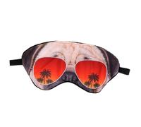 FIXOSHEE Cartoon Schlafmaske Harte Hund Augenmaske Leicht Atmungsaktiv Schlafbrille für Jugendliche und Erwachsene Lichtundurchlässig Weich Hautfreundlich für Büro und Reisen