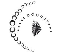 FIXOSHEE Ohrringe Stecher Mit Ohr Messgeräten Aus Ox Horn Plug-ohrringe Für Erwachsene Inklusive Für Gothic Und Punk-stil