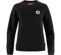 Fjällräven Damensweater Logo Badge – Schwarz – Größe S
