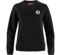 Fjällräven 1960 Logo Badge Damen Sweatshirt (Schwarz S)