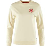 Fjällräven 1960 Logo Badge Sweater Damen Pullover chalk white S