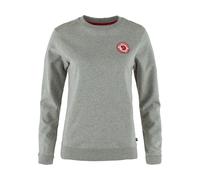Fjällräven Damen 1960 Logo Badge Sweatshirt, Grey/Melange, M