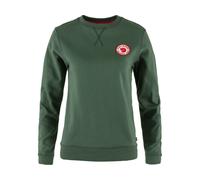 Fjällräven 1960 Logo Badge Sweater Damen Pullover grün XL