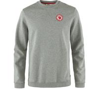Fjällräven 1960 Logo Badge Sweater Herren Pullover grey-melange Größe L Farbgruppe grau grau Herren 100% Baumwolle