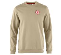 Fjällräven 1960 Logo Badge Sweatshirt hellbraun beige - XL